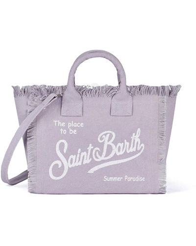 Mc2 Saint Barth Lilac Colette Handbag - Purple