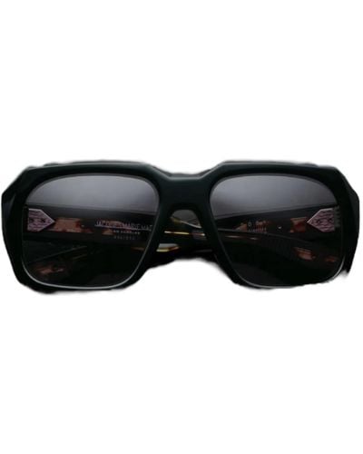 Jacques Marie Mage The Last Frontier Iii - Cody - Noir Sunglasses - Black