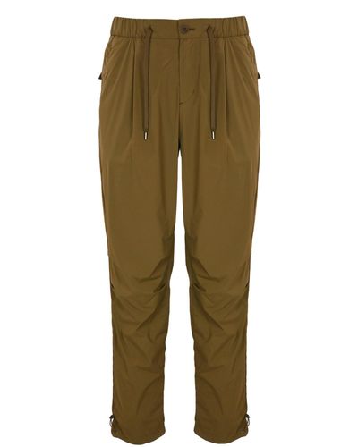Herno Stretch Nylon Trousers - Green