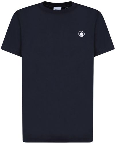 Burberry Parker Tb T-Shirt - Blue