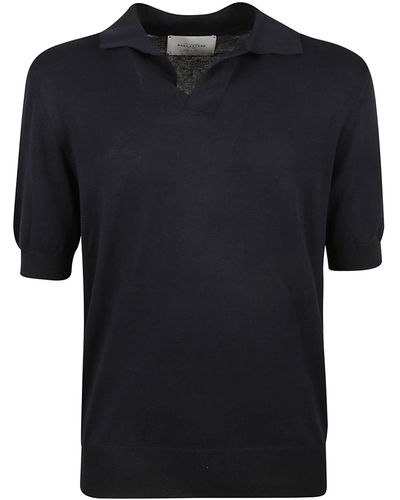 Ballantyne Polo Neck Pullover - Black
