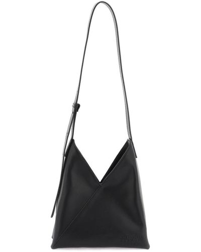 MM6 by Maison Martin Margiela Words Shoulder Bag - Black