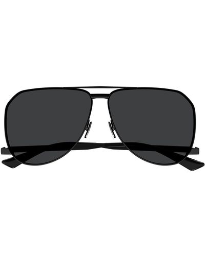 Saint Laurent Sl 690 Dust 001 Sunglasses - Black