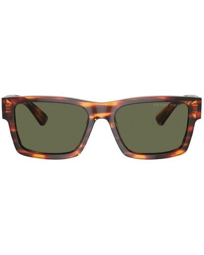 Prada Pr25Zs 16S03R Havana Chiaro Sunglasses - Brown