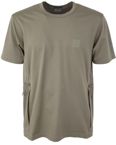 C.P. Company Metropolis Series Mercerized Jersey T-shirt Clothing - Grey