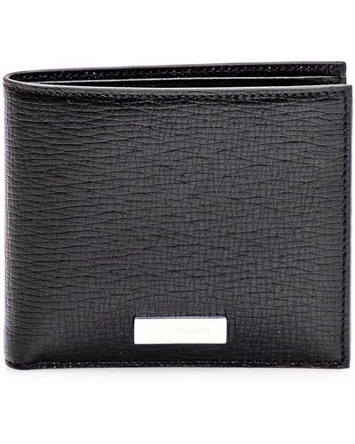 Ferragamo Leather Wallet - Black