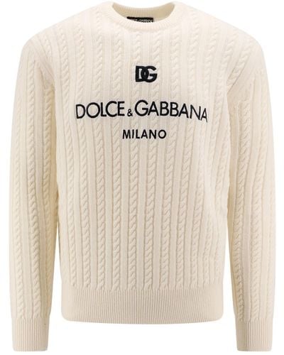 Dolce & Gabbana Jumpers - White