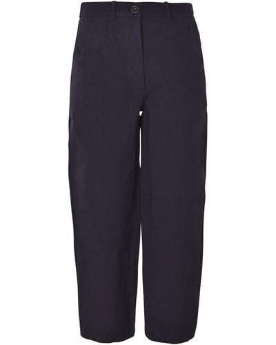Casey Casey Cropped Trousers - Blue