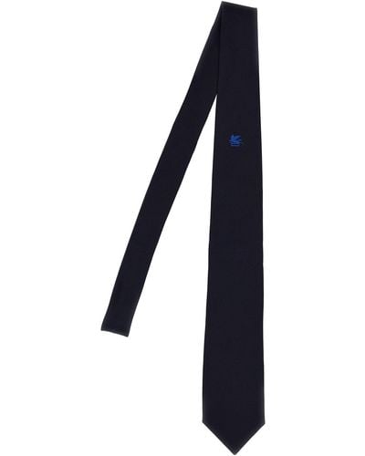 Etro Logo Tie. Ties, Papillon - Black