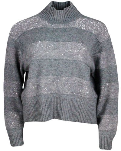 Brunello Cucinelli Sweaters - Gray