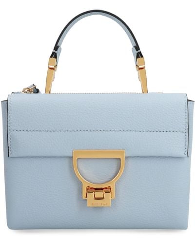 Coccinelle Arlettis Leather Handbag - Blue