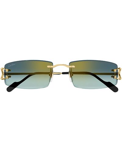 Cartier Ct0465s Sunglasses - Green