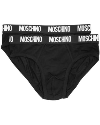 Moschino Cotton Briefs - Black