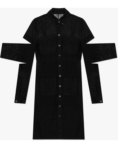 Burberry Sheer Dress - Black