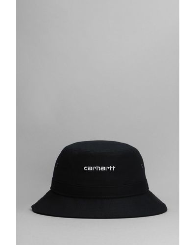Carhartt Hats In Black Cotton