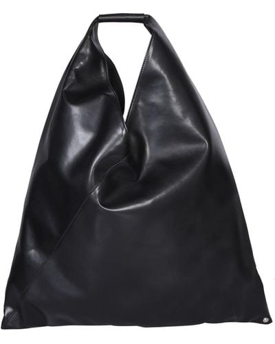 MM6 by Maison Martin Margiela Japanese Glossy Bag - Black