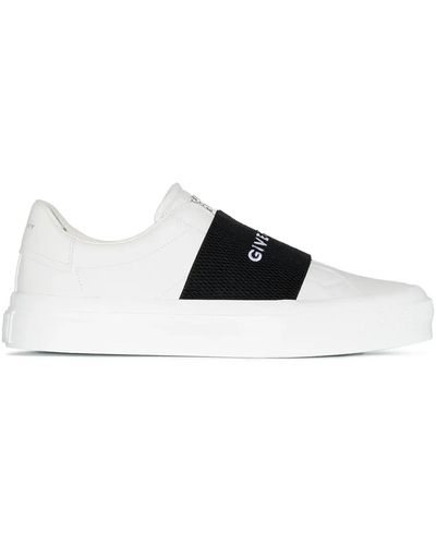 Givenchy City Sport Trainers With Band - White