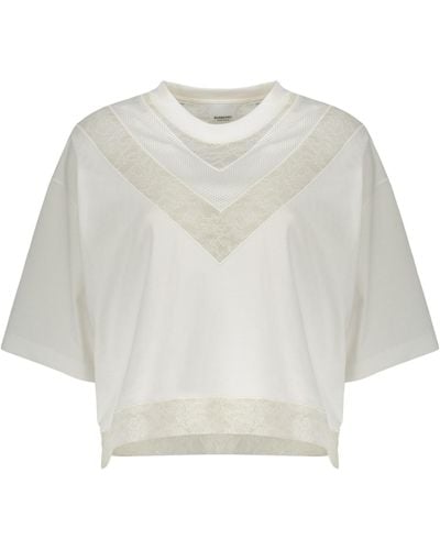 Burberry Cotton T-Shirt - White