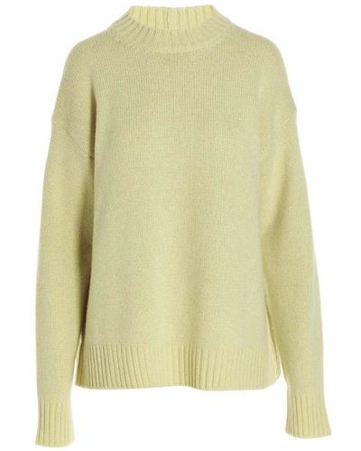 Jil Sander Crewneck Sweater - Yellow