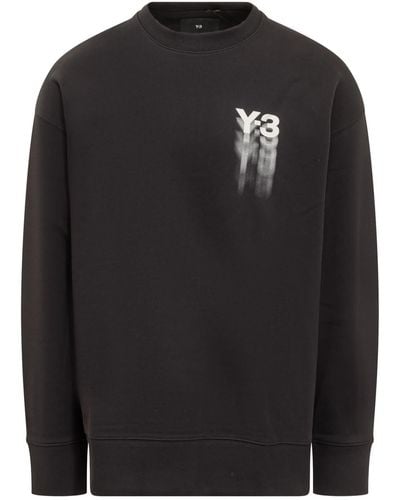 Y-3 Y-3 Gfx Sweatshirt - Black
