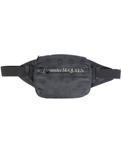 McQ Urban Biker Skull Belt Bag - Black