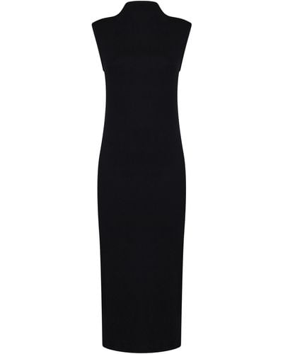 ARMARIUM Rose Midi Dress - Black