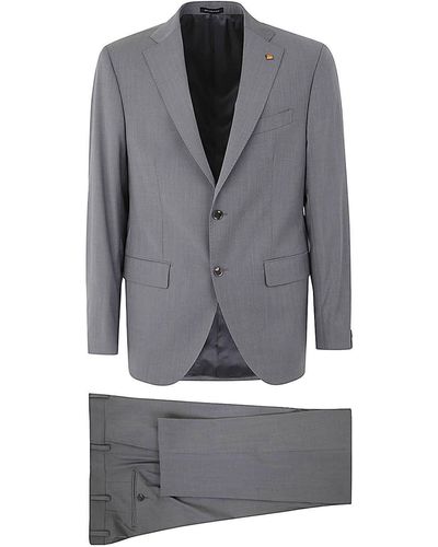 Sartoria Latorre Suit With Two Buttons - Grey