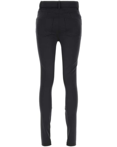 Balenciaga Stretch Nylon Pant - Black
