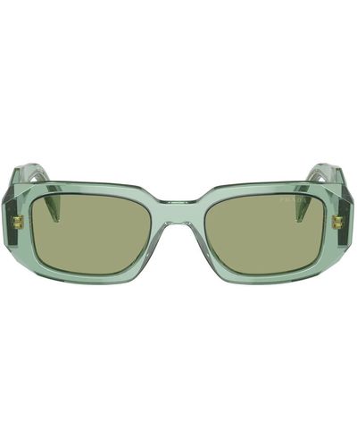 Prada Pr17Ws Symbole 11R10E Verde Salvia Sunglasses - Green