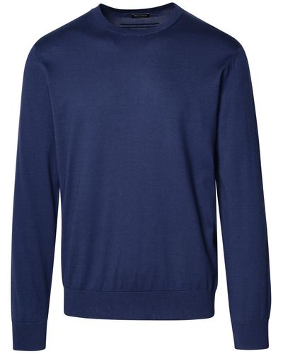 Zegna Cotton Sweater - Blue