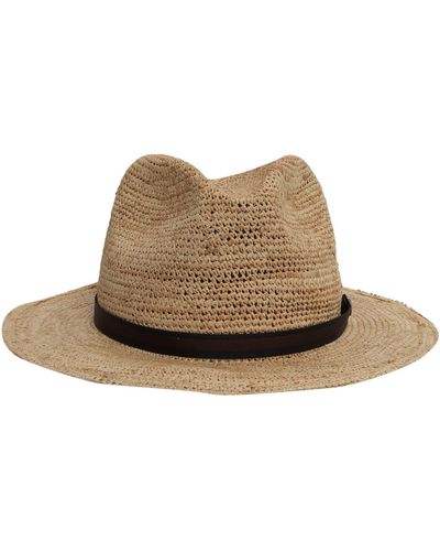 Borsalino Wide Brim Hat - Natural