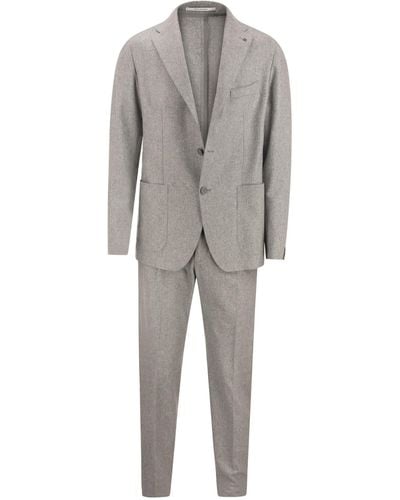 Tagliatore Virgin Wool Suit - Gray