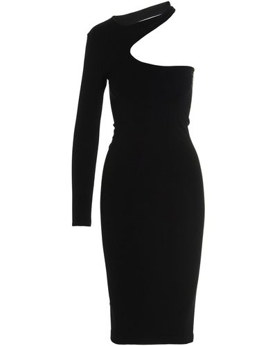 Helmut Lang Cut-Out Dress - Black