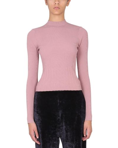 Proenza Schouler Turtleneck Top - Pink