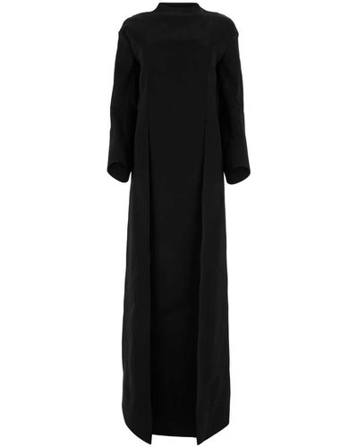 Khaite Clite Long Dress - Black