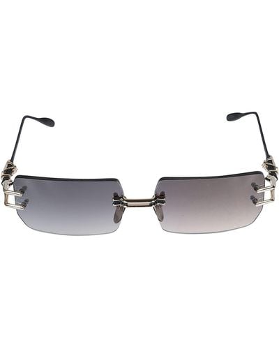 Chrome Hearts Lordie Rimless Glasses - Metallic