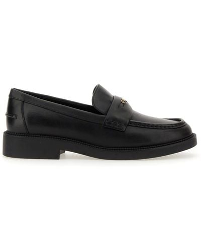 MICHAEL Michael Kors Loafer With Coin - Black