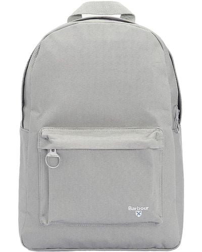 Barbour Cascade Logo Embroidered Backpack - Gray