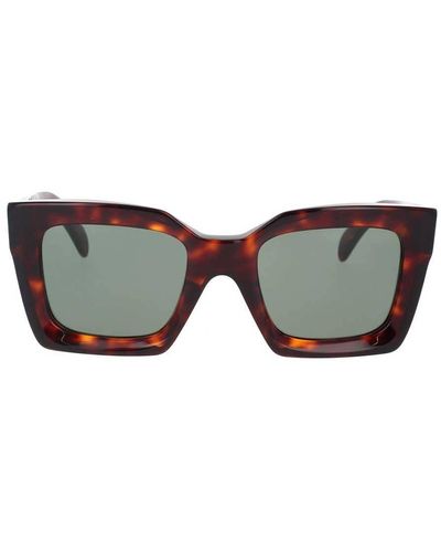 Celine Sunglasses Cl40130i 52n - Brown