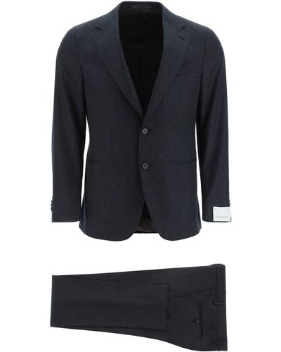 Caruso Aida Wool Suit - Black