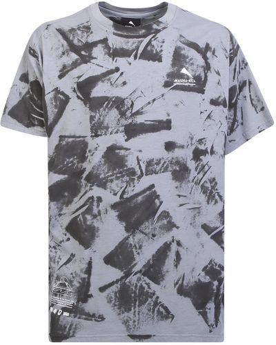 Mauna Kea Cotton T-Shirt - Gray
