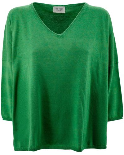 Be You V-Neck Sweater - Green