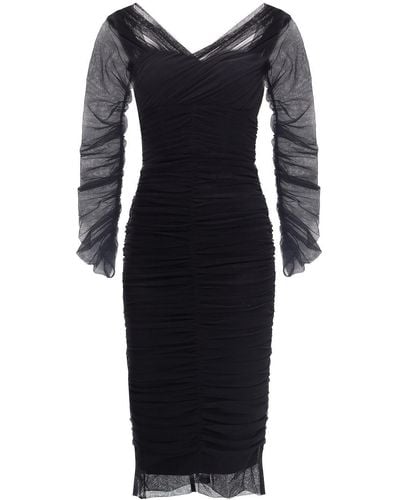 Dolce & Gabbana Dolce & Gabbana Tulle Dress - Black