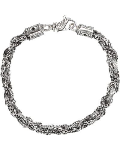 Emanuele Bicocchi Round Braid Small Bracelet - Metallic