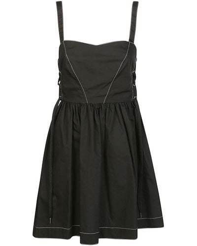 Pinko Strapped Mini Dress - Black
