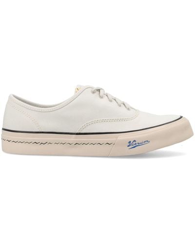 Visvim Logan Deck Lo Sipe Sneakers - White
