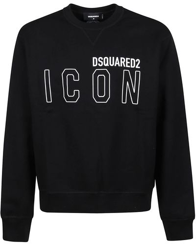 DSquared² Icon Outline Sweatshirt - Black