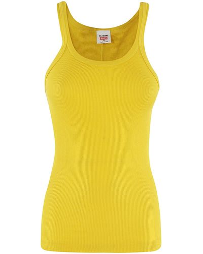 RE/DONE Ribbed Tank - Yellow