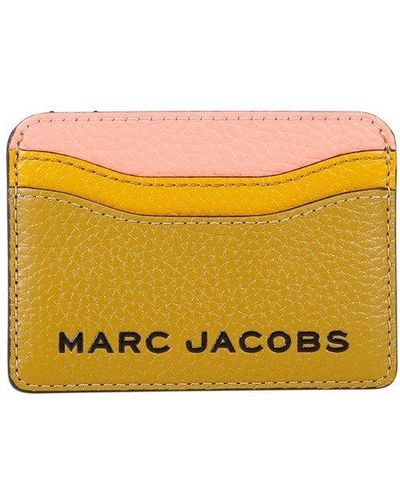 Marc Jacobs Logo Printed Cardholder - Yellow