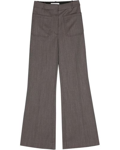 Victoria Beckham Alina Trousers - Grey